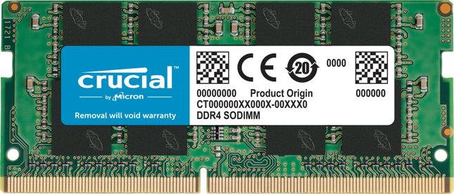 Crucial DDR4 RAM 16GB 3200MHz SODIMM CL22, Laptop 
