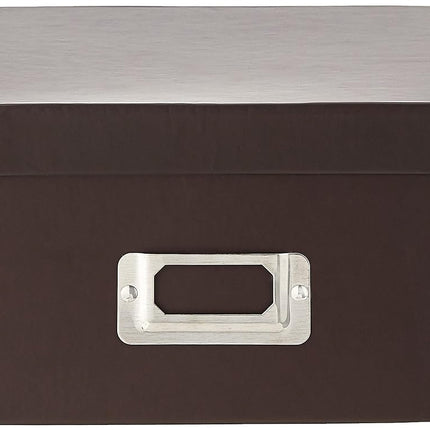 Pioneer Photo Albums B-1S/DB B-1S Photo Storage Box, Dark Brown