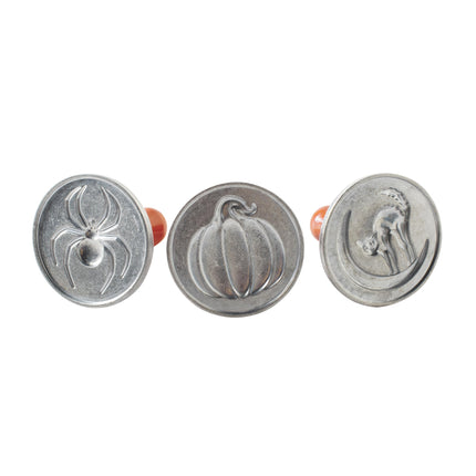 Nordic Ware Halloween Cookie Stamps (Set of 3), St