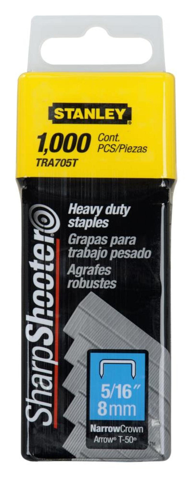 Stanley Tra705T 5/16 Inch Heavy Duty Staples, Pack