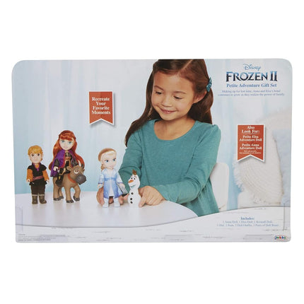 Disney Frozen 2 Petite Doll Gift Set- Includes Key Characters Anna, Elsa, Kristoff, Sven and Olaf! Dolls Are Approximately 6 Inches Tall, Perfect For Any Frozen Fan!