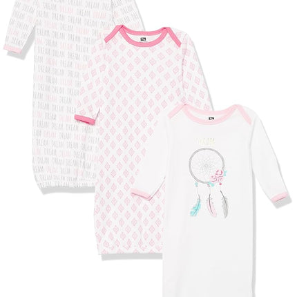 Hudson Baby Baby Cotton Gowns, Dream Catcher, Preemie-Newborn