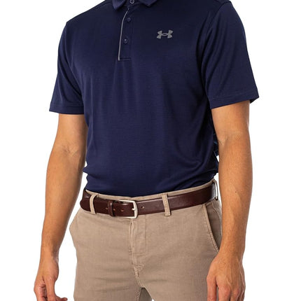 Under Armour Men Tech, Lightweight and Breathable Polo T Shirt for Men, Comfortable Short Sleeve Polo Shirt