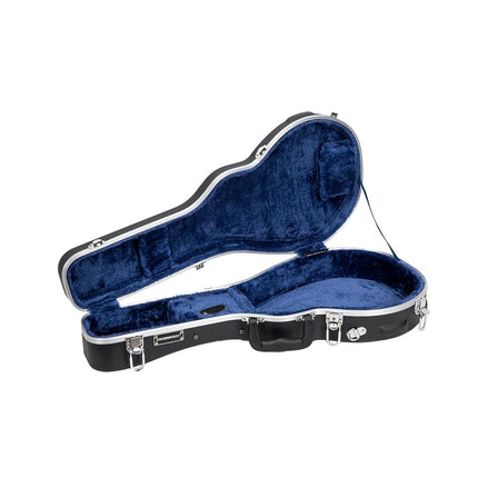 Crossrock ABS Molded Case for F-Style Mandolin with Removable Shoulder Straps-Black (CRA862MFBK)