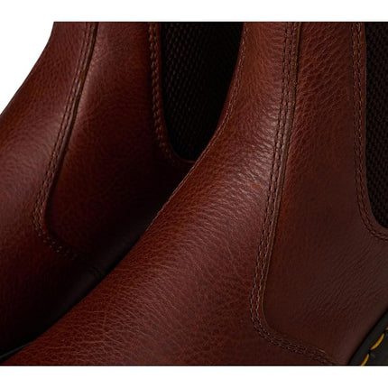 Dr. Martens Unisex-Adult 2976 Leather Chelsea Boots, Cashew Ambassador, 8 Women/7 Men