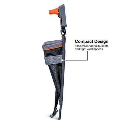 Klein Tools BC531S Mini Apron, BWC S-Hook Compatible, Tool Storage with Tape Thong and Stackable Design