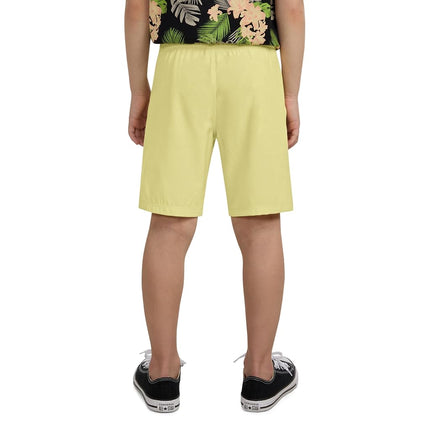 Hurley Boys' H20-dri Pull on Shorts, Heavenly Yellow, Small
