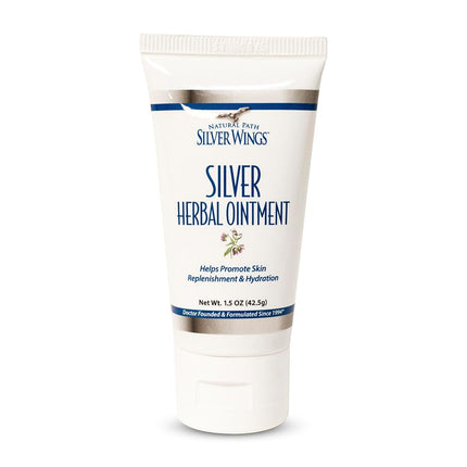Natural Path Silver Wings Silver Herbal Ointment 250 PPM (1.5oz)