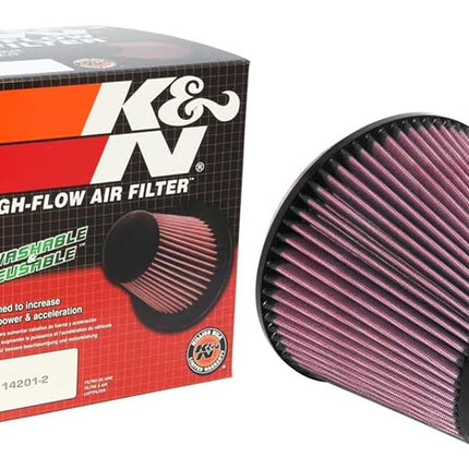 K&N RU-5107 Universal Clamp-On Air Filter