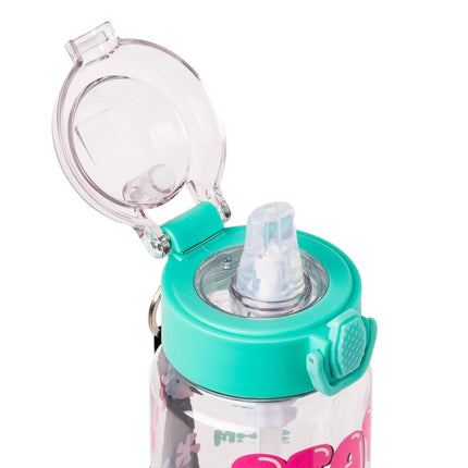 Gourde en plastique Silver Buffalo Disney Lilo et Stitch « Stay Cool » avec couvercle verrouillable et sangle, avec Stitch, 975 ml