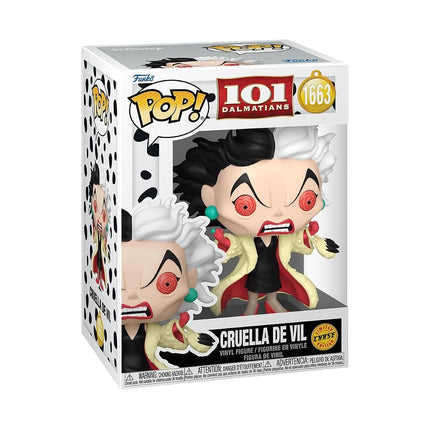 Funko POP! Disney: 101 Dalmatians - Cruella De Vil (1 in 6 Chase Chance)