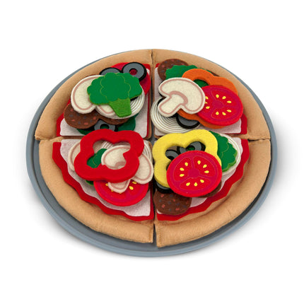 Melissa & Doug Felt Food Mix And Match Pizza Play 