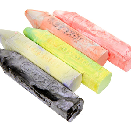 Crayola Special Effects Sidewalk Chalk - Tie Dye (5 Chalk Sticks)