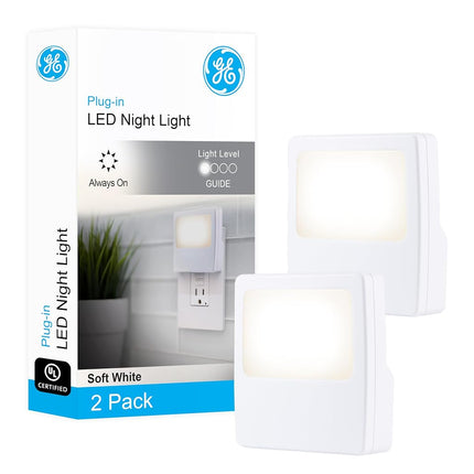 GE Always on Electroluminescent Night Light, 2-Pack