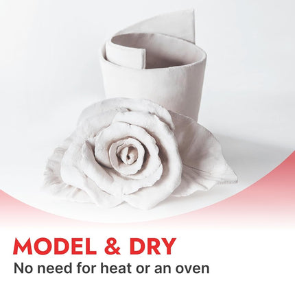 DAS White 1 kg Air Hardening Modelling Clay Non Bake