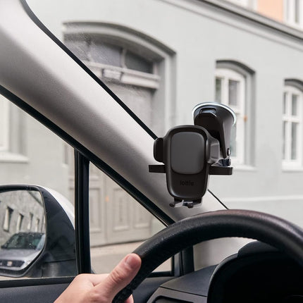 iOttie Car Phone Holder Mount Easy One Touch 5 Dashboard & Windshield Universal Desk Stand for -iPhone, Samsung, Moto, Huawei, Nokia, LG, Smartphones
