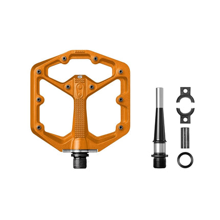 Crankbrothers Stamp-7 Pedals - Small, Orange