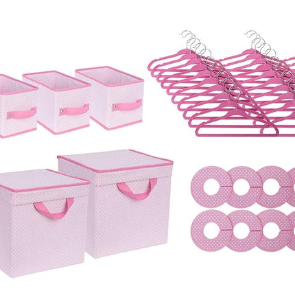Delta Children Nursery Storage 48 Piece Set - Easy