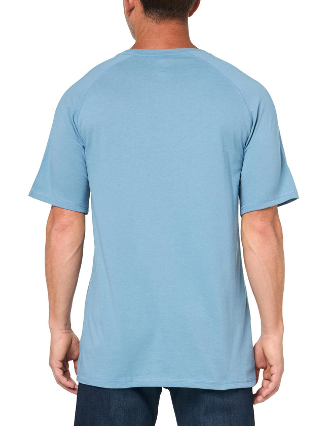 Dickies Men's Cooling Short Sleeve Pocket T-Shirt, Dusty Blue, Large