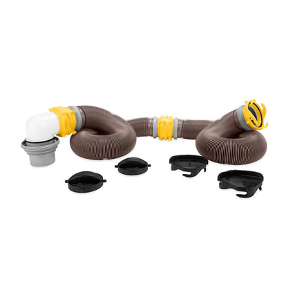 Camco 39634 6m Swivel, Brown, 20' Sewer Hose Kit