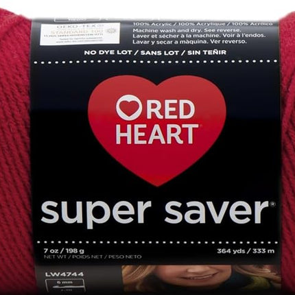 RED HEART E300.0369 Super Saver Yarn