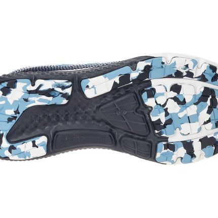 Under Armour Men's Sneaker, (104) White/Midnight Navy/Horizon Blue, 8 UK