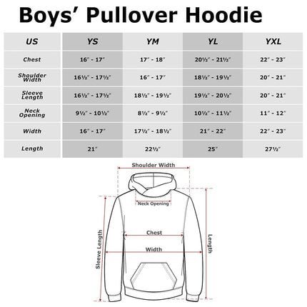 STAR WARS Boys' Hoodies, Ath Heather, Medium