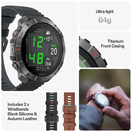 Polar Grit X2 Pro Outdoor GPS Watch Sapphire