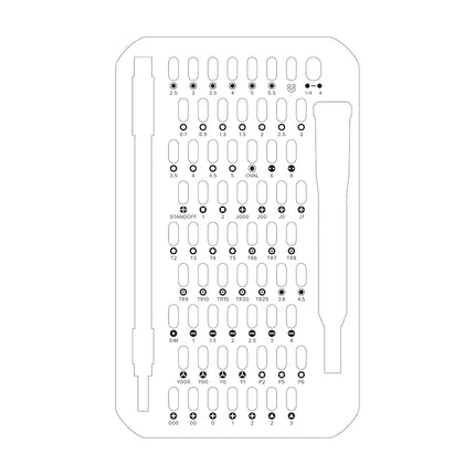 iFixit Mako Driver Kit - 64 Precision Bits for Precision Electronics Repair