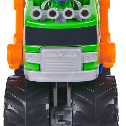 Paw Patrol: Rescue Wheels Rocky’s Recycle Truck, Toy Truck with Projectile Launcher and Collectible Action Figure, Kids’ Toys for Boys & Girls Ages 3+
