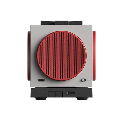 8BitDo Retro Cube 2 Speaker, Portable Bluetooth Speaker with Stereo Sound, Wireless Charging Dock, Bluetooth 5.3/2.4G/Wired USB Connections - N Edition