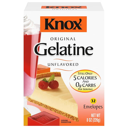 Knox Original Unflavoured Gelatine 32 Envelopes 22