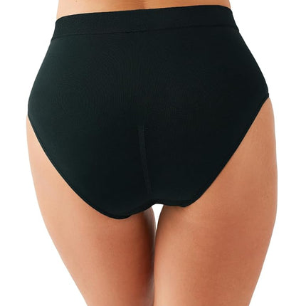 Wacoal Women's B-Smooth Brief Panty, Black, X-Large