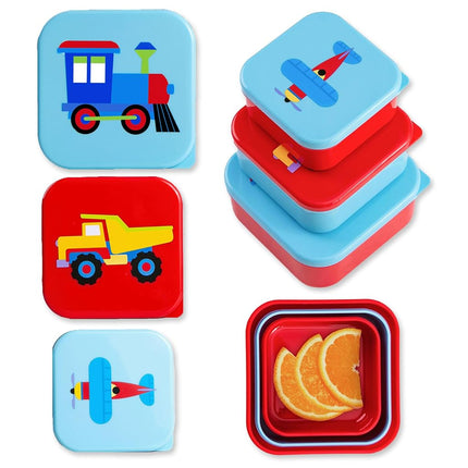 Wildkin Nesting Food Containers for Kids – Stackab