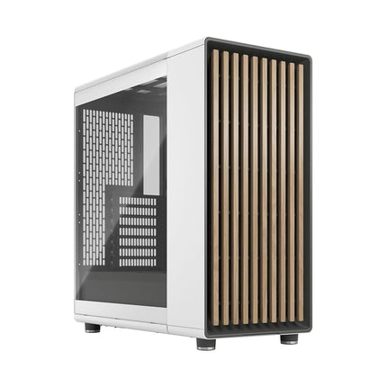 Fractal Design North Chalk White Tempered Glass Cl