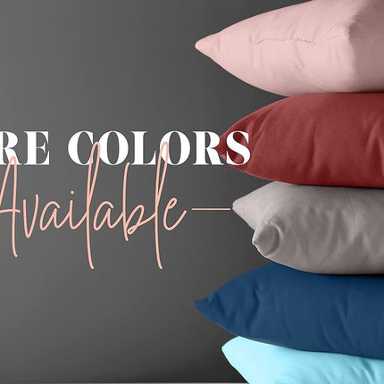 Juego de 2 fundas de almohada Elegant Comfort, diseño de pliegue pellizcado, calidad egipcia de 1500 hilos, diseño elegante y fácil cuidado, resistente a arrugas y manchas, juego de 2 fundas de almohada, estándar/Queen plisado, rosa empolvado