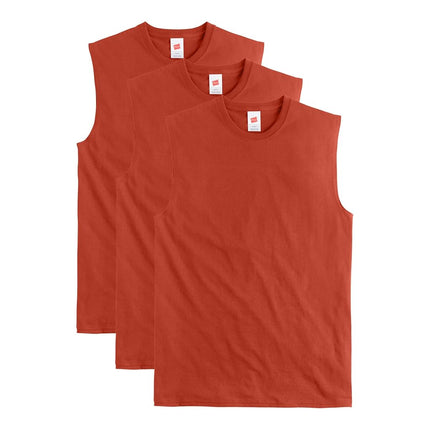 Hanes Men's Essentials Midweight T Pack, Cotton Mu