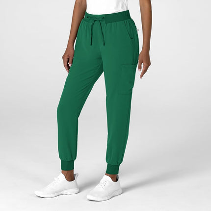 WonderWink Women's Jogger Utility Scrub Pant, Hunter, Medium