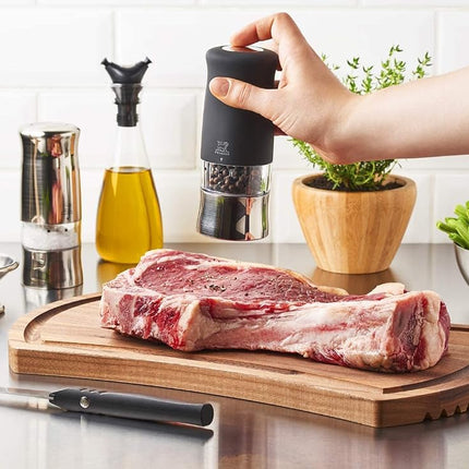 PEUGEOT - Paris u'Select 12 cm Pepper Mill - 6 Predefined Pepper Grinder Settings - Made with PEFC Certified Wood - Made in France