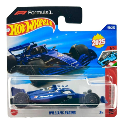 Hot Wheels Formula 1 Williams Racing Car, 2025 Tra