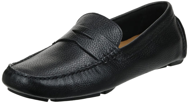 Cole Haan Men's Howland Penny Loafer, Black Tumble