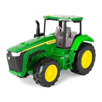 TOMY John Deere Light and Sound Tractor, Die Cast Farm Vehicle Toy with Sounds and Working Lights, Durable Construction, Collectible Farming Toy for Kids and Tractor Fans