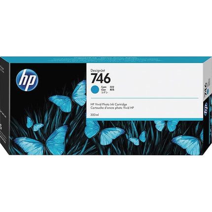 HP 746 Cyan Original Ink Cartridge