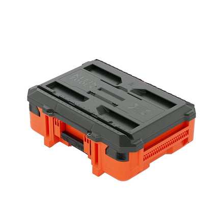 Klein Tools 54300MBX MODbox Small Tool Box, Heavy Duty Organizer with Removable Tray, Water and Debris Resistant, Stackable Module