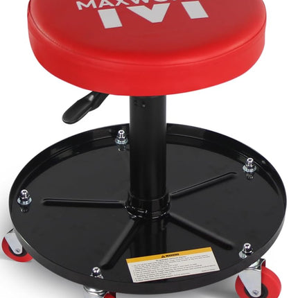 MaxWorks 80771 Pneumatic Roller Seat/Creeper with 