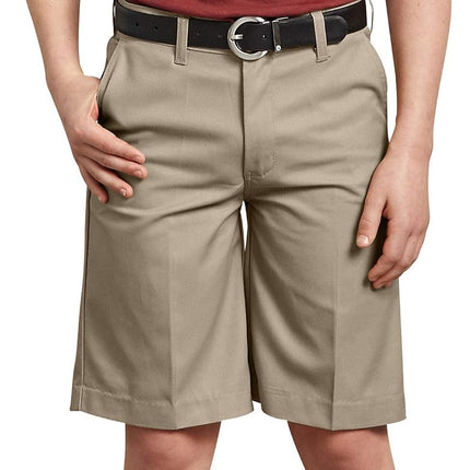 Dickies Kids Big Boys Flexwaist Flat Front Short, color arena del desierto, talla 12