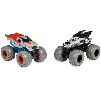 Monster Jam, Camions Monster Die-Cast Changent de Couleur, Officiel Batman contre Superman, Échelle 1:64