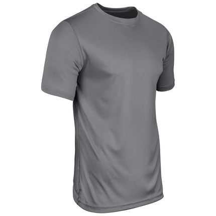 CHAMPRO Vision Lightweight Polyester T-Shirt Jersey, Adult Small, Charcoal