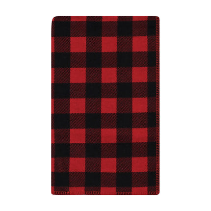 Hudson Baby Unisex Baby Cotton Flannel Burp Cloths, Christmas Tree Truck, One Size