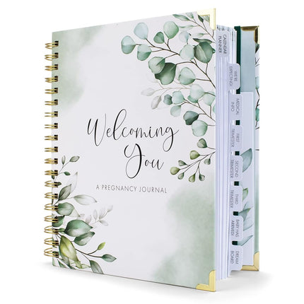 Beautiful Pregnancy Journal and Memory Book with S